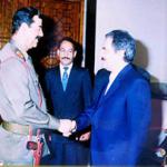 رجوی در دامان صدام