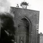 حریق در مسجد جامع کرمان 