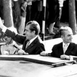 ریچارد نیکسون رییس جمهور امریکا و محمدرضاپهلوی