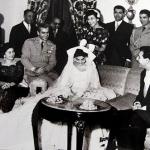 تصاویری از مراسم ازدواج اردشیر زاهدی با شهناز پهلوی
