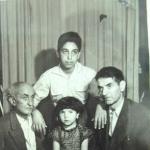  محمد حسین شهریار در کنار نیما یوشیج 