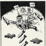 تجاوز نظامی رژیم متجاوز بعث عراق به ایران در قاب کاریکاتور(بخش دوم)