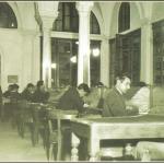 نمای داخلی سالن مطالعه کتابخانه قدیمی مجلس شورای ملی