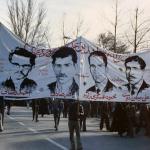 حذف «علی باکری» از پلاکارد سازمان