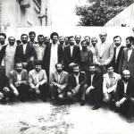 امام شهید و اعضای دولتش در جماران