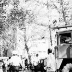 دقایقی پس از انفجار دفتر نخست‌وزیری در ۸ شهریور ۱۳۶۰ 