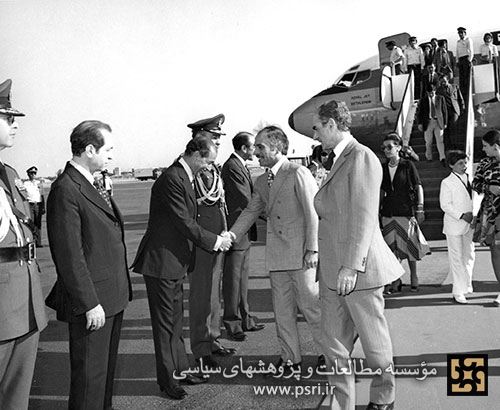 سفر شاه حسین  اردنی به ایران