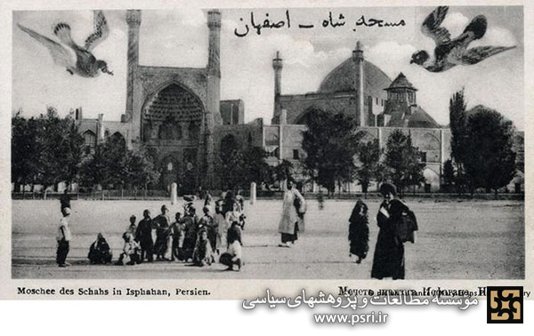 مسجد شاه اصفهان 1910 در سال