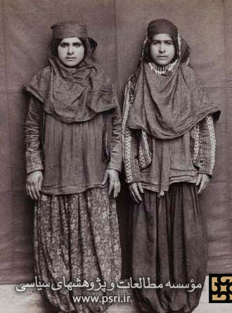 دو دختر قاجاری