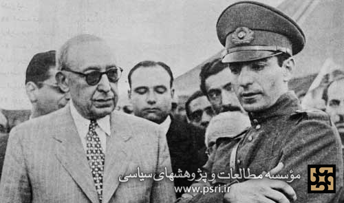 احمد قوام ( قوام السلطنه ) با محمد رضا پهلوی