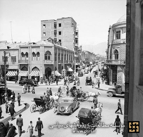 سه تصویر قدیمی از میدان توپخانه تهران