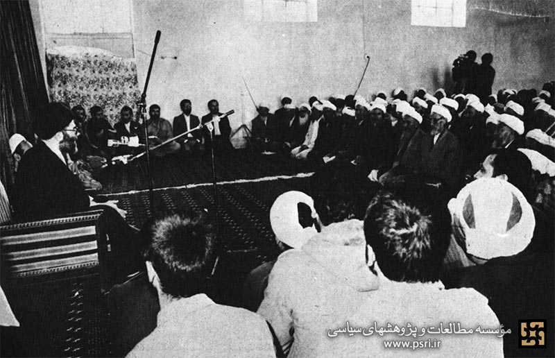دیدار امام شهید با علمای ترکمن صحرا