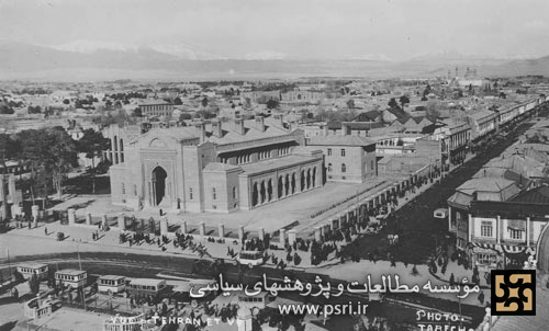 تصاویری از میدان توپخانه ( میدان سپه ) در عصر رضاشاه