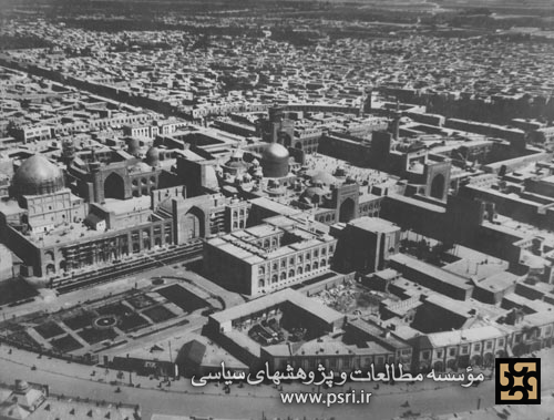 مشهد مقدس قبل از عملیات توسعه حرم