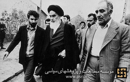 دو تصویر از امام خمینی در فرانسه