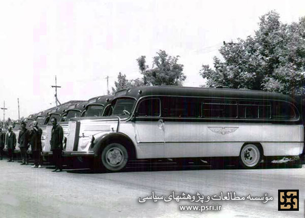 اولین اتوبوسهای تهران