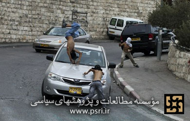 تصادف عمدی راننده اسراییلی با کودک فلسطینی