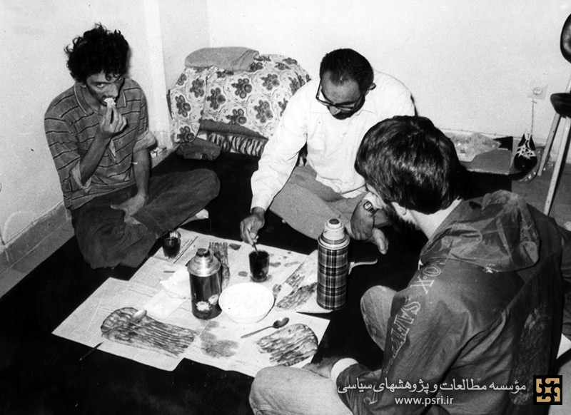 شهید لاجوردی در کنار متهم اصلی عملیات مهندسی