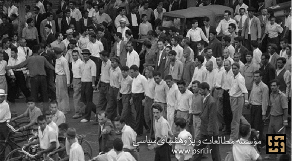 تظاهرات مردم تهران در حمایت از ملی شدن صنعت نفت در ایران 