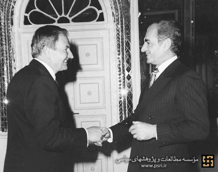 ملاقات دیوید راکفلر با محمدرضا پهلوی در تهران