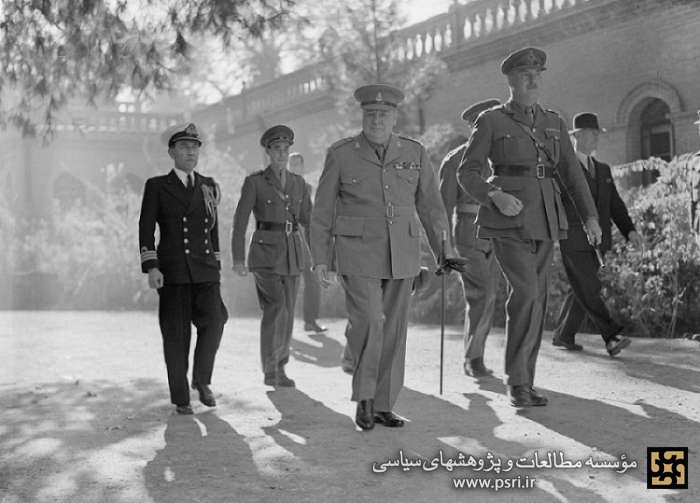 تصاویر منتشر نشده از جشن تولد چرچیل در تهران