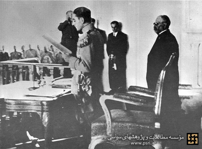 مراسم سوگند پادشاهی محمدرضا پهلوی