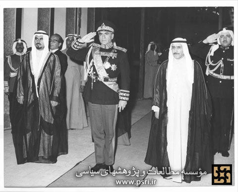 محمدرضاپهلوی و امیر کویت