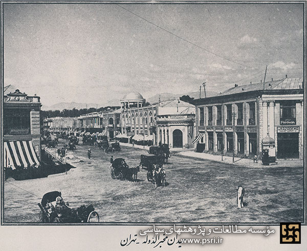 چهارراه مخبرالدوله تهران در عصر قاجار