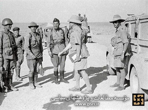 نیروهای شوروی و انگلیسی در زمان اشغال ایران در قزوین