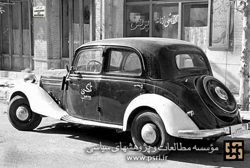 تاکسی در تهران قدیم