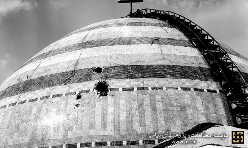 واکنش مردم به آتش پهلوی بر مسجد اعظم ارومیه