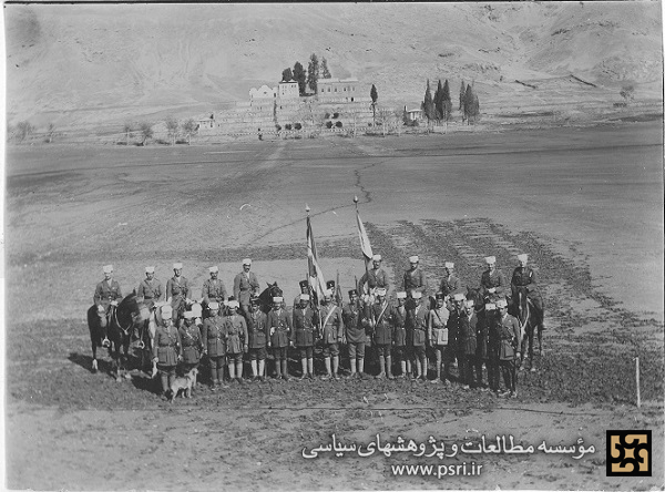 افسران ایرانی و انگلیسی پلیس جنوب