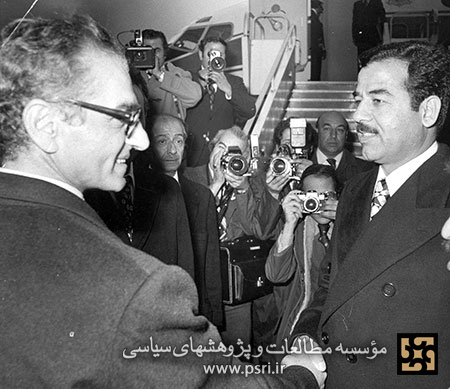 صدام و شاه