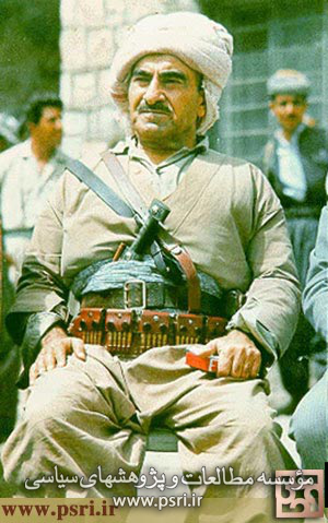 ملامصطفی بارزانی از سران حزب دمکرات کردستان عراق
