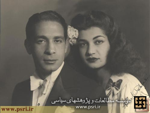 اشرف پهلوی و همسرش احمد شفیق