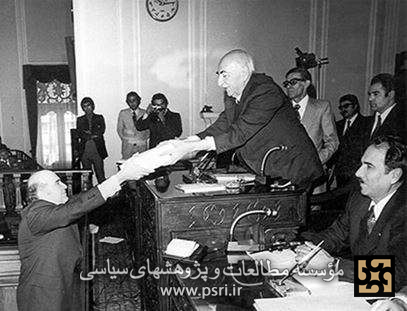 آخرین رئیس مجلس دوران پهلوی  