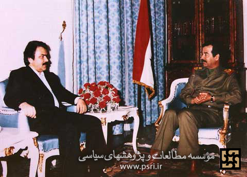 رجوی و صدام