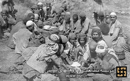 غذاخوردن روستائیان در دوره قاجار