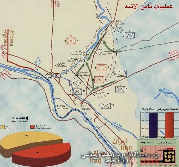 چگونگی محاصره و شکست حصر آبادان