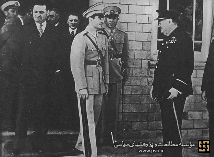 ملاقات محمدرضا پهلوی با چرچیل در تهران