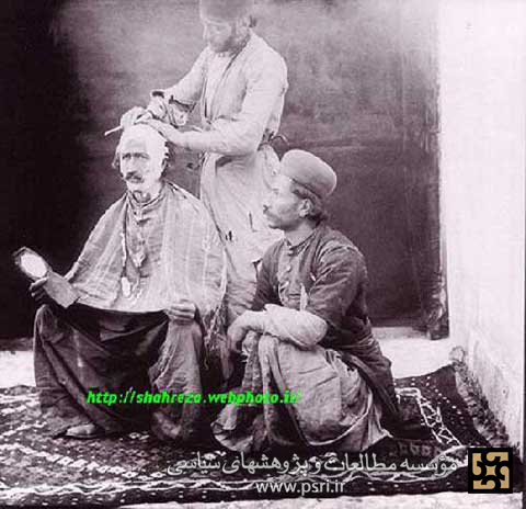 مشاغل مختلف در تهران قدیم