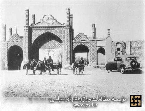 دروازه قزوین در ۱۳۲۲
