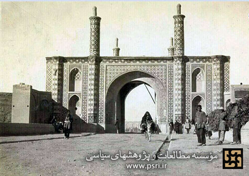 دروازه قزوین در دوره قاجار